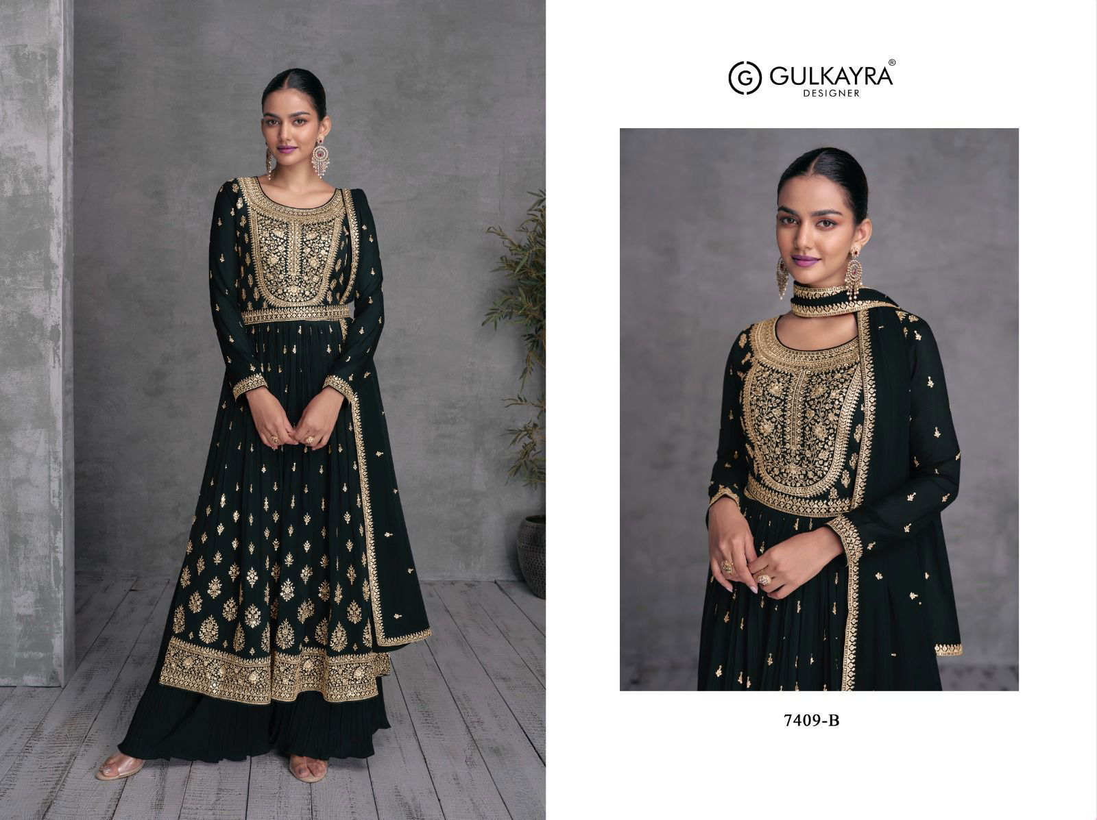 Dulhari By Gulkayra Sharara Wedding Salwar Suits